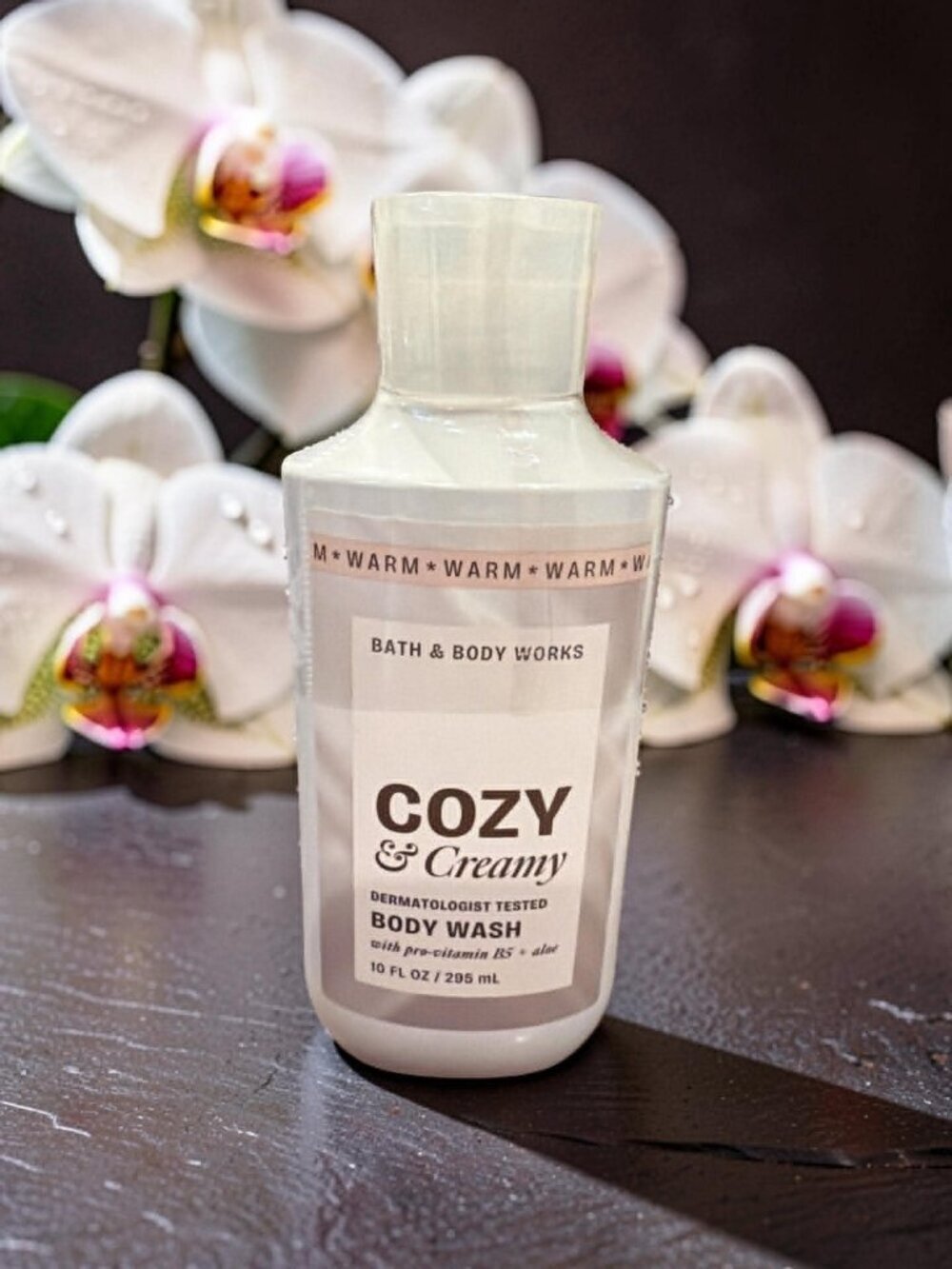 Bath & Body Work Cozy& Creamy Body Wash Dermatologist Tested 10 oz